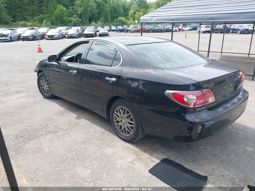 2004 Lexus Es 330 VIN JTHBA30GX45031297 IAAI salvage auction — FRONT END, Bill Of Sale (Connecticut), sold $450 on 2026-07-09 (photo 3)
