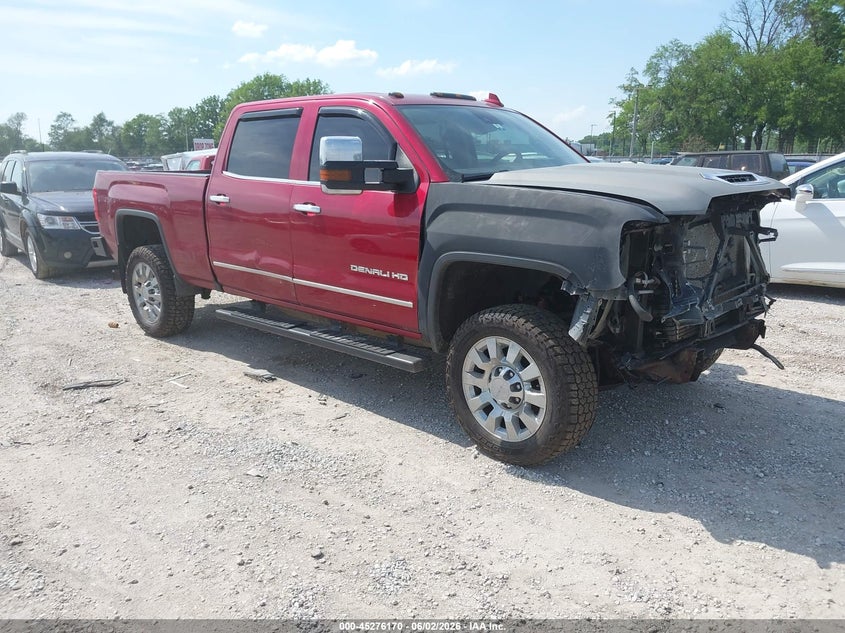 2018 Gmc SIERRA VIN 1GT12UEY3JF164748 IAAI salvage auction — FRONT END, Salvage Title, sold $6,100 on 2026-07-27 (photo 1)