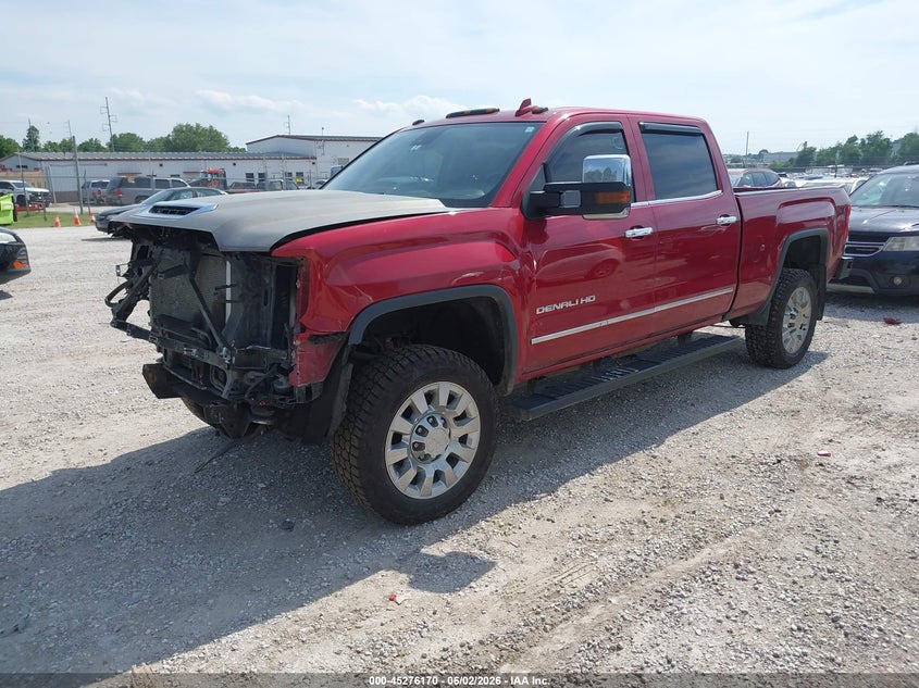 2018 Gmc SIERRA VIN 1GT12UEY3JF164748 IAAI salvage auction — FRONT END, Salvage Title, sold $6,100 on 2026-07-27 (photo 2)