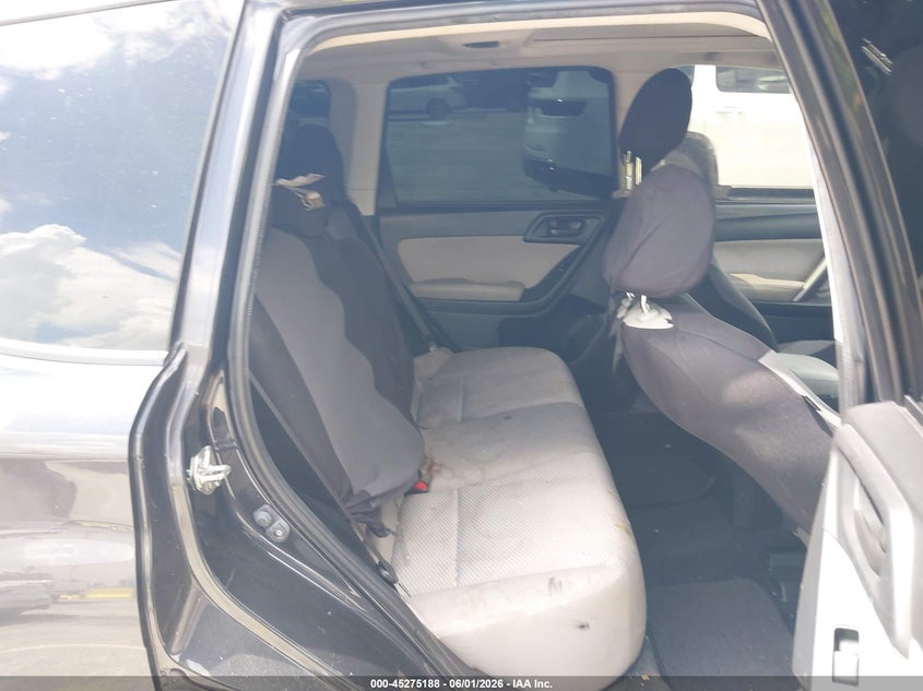 2016 Subaru Forester VIN JF2SJAFC4GH523600 IAAI salvage auction — LEFT SIDE, Salvage Title, sold $425 on 2026-07-30 (photo 8)