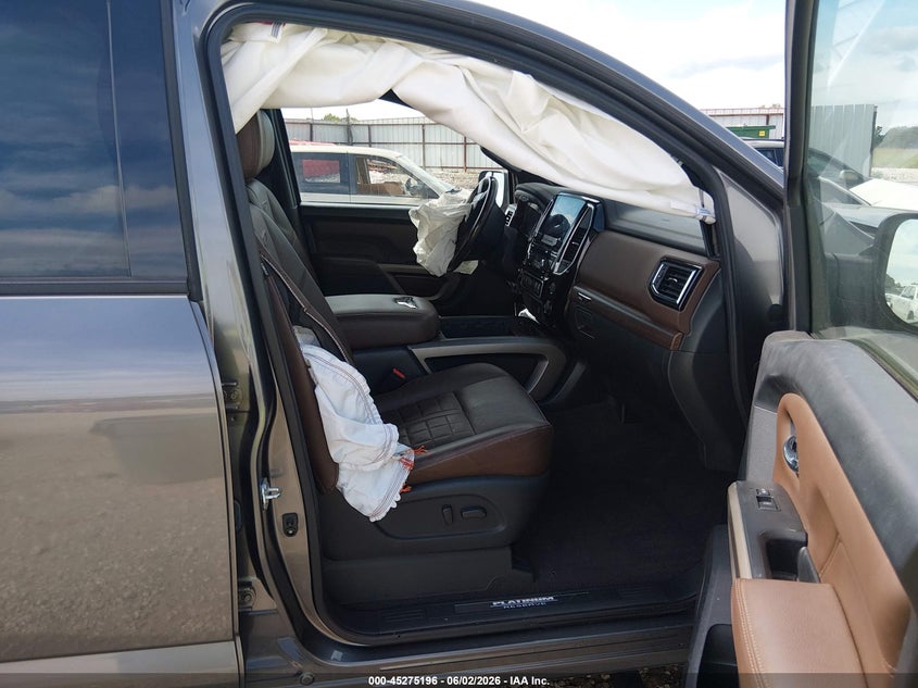 2021 Nissan TITAN VIN 1N6AA1EDXMN528394 IAAI salvage auction — FRONT & REAR, Salvage (Arkansas), sold $12,925 on 2026-07-30 (photo 5)
