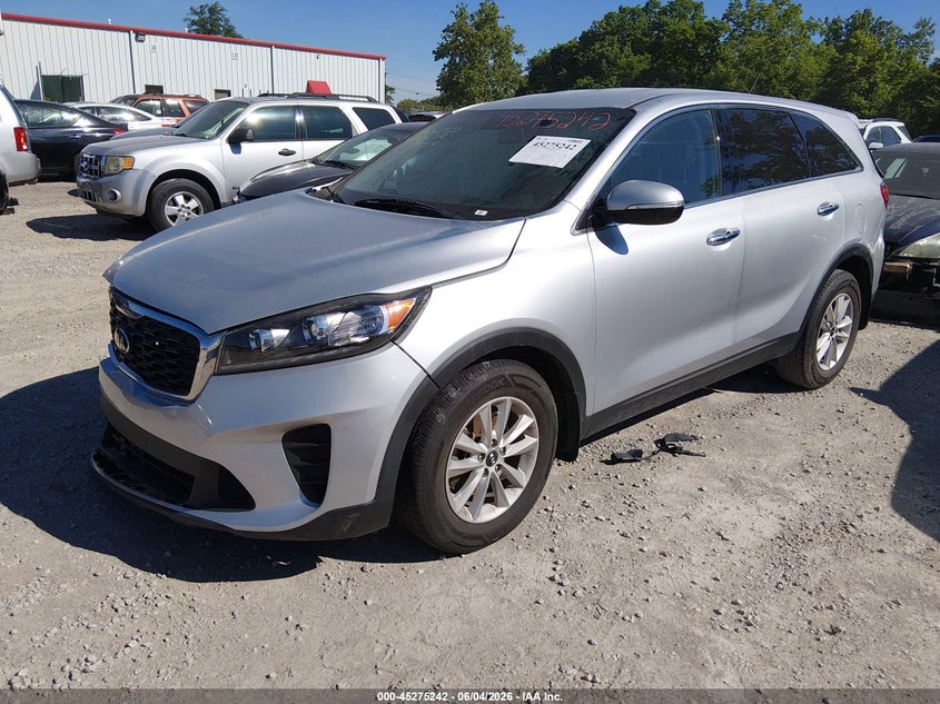 2019 Kia Sorento VIN 5XYPG4A36KG577459 IAAI salvage auction — RIGHT FRONT, Salvage Title, sold $800 on 2026-07-20 (photo 2)