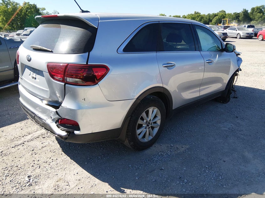 2019 Kia Sorento VIN 5XYPG4A36KG577459 IAAI salvage auction — RIGHT FRONT, Salvage Title, sold $800 on 2026-07-20 (photo 4)