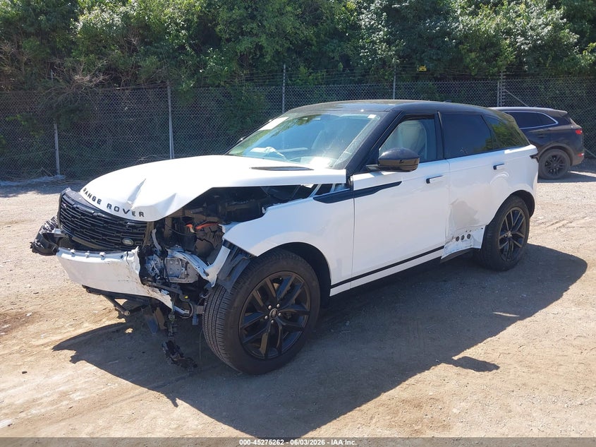2025 Land rover Range rover velar VIN SALYL2EXXSA805540 IAAI salvage auction — SIDE, Salvage Title, sold $10,575 on 2026-07-17 (photo 2)