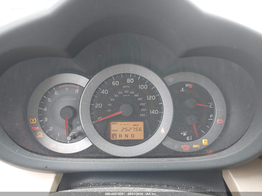 2009 Toyota Rav 4 VIN JTMBK33V39D001161 IAAI salvage auction — NORMAL WEAR, Clear (Florida), sold $750 on 2026-07-16 (photo 7)