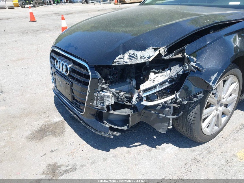 2014 Audi A6 VIN WAUHGAFC5EN051393 IAAI salvage auction — FRONT END, Salvage Title, sold $100 on 2026-07-27 (photo 6)
