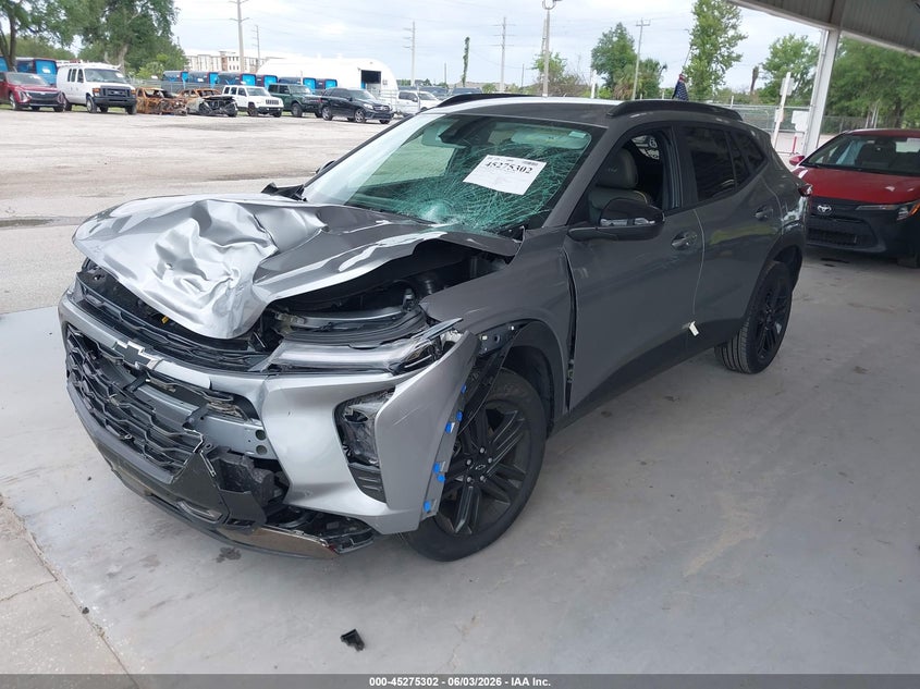 2025 Chevrolet Trax VIN KL77LKEP3SC047660 IAAI salvage auction — FRONT END, Salvage Title, sold $5,100 on 2026-07-24 (photo 2)