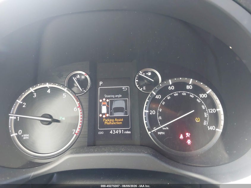 2020 Lexus Gx VIN JTJAM7BX6L5263612 IAAI salvage auction — FRONT & REAR, Salvage Title, sold $16,475 on 2026-07-13 (photo 7)