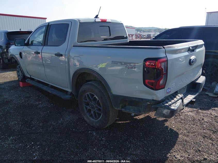 2024 Ford Ranger VIN 1FTER4HP6RLE57220 IAAI salvage auction — FRONT END, Junk (Oklahoma), sold $8,125 on 2026-08-20 (photo 3)