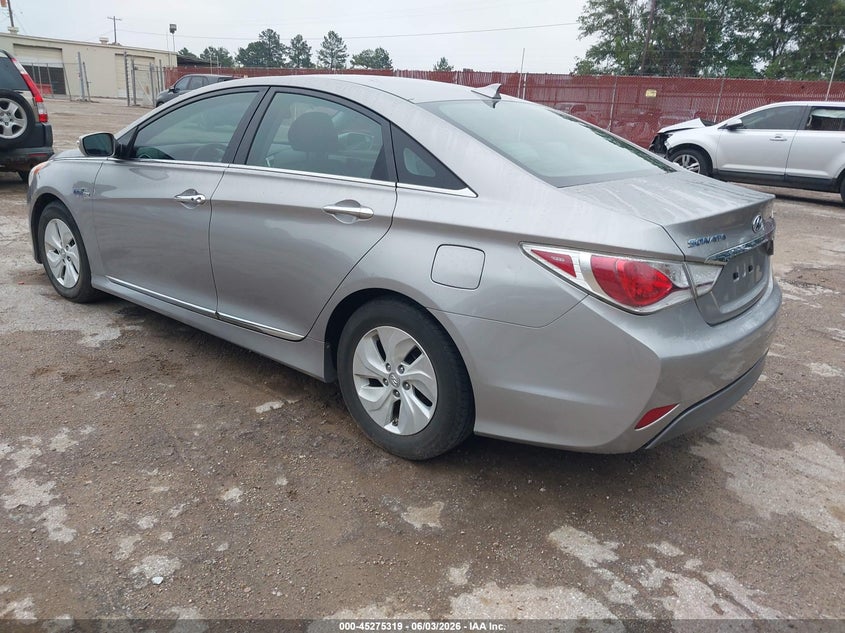 2014 Hyundai Sonata hybrid VIN KMHEC4A41EA109828 IAAI salvage auction — FRONT END, Original (Texas), sold $1,100 on 2026-07-09 (photo 3)