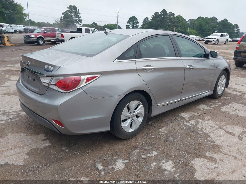 2014 Hyundai Sonata hybrid VIN KMHEC4A41EA109828 IAAI salvage auction — FRONT END, Original (Texas), sold $1,100 on 2026-07-09 (photo 4)