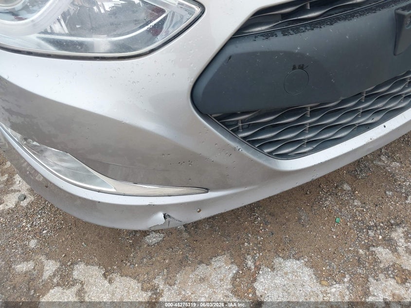 2014 Hyundai Sonata hybrid VIN KMHEC4A41EA109828 IAAI salvage auction — FRONT END, Original (Texas), sold $1,100 on 2026-07-09 (photo 6)