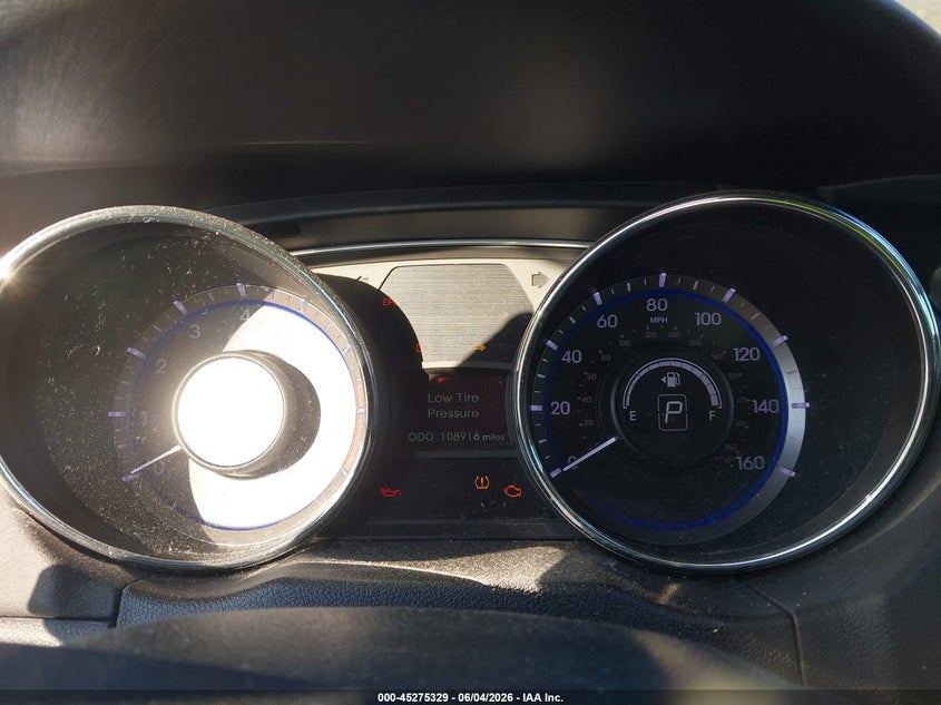 2011 Hyundai Sonata VIN 5NPEC4AC0BH085389 IAAI salvage auction — NORMAL WEAR, Clear (Pennsylvania), sold $550 on 2026-07-14 (photo 7)