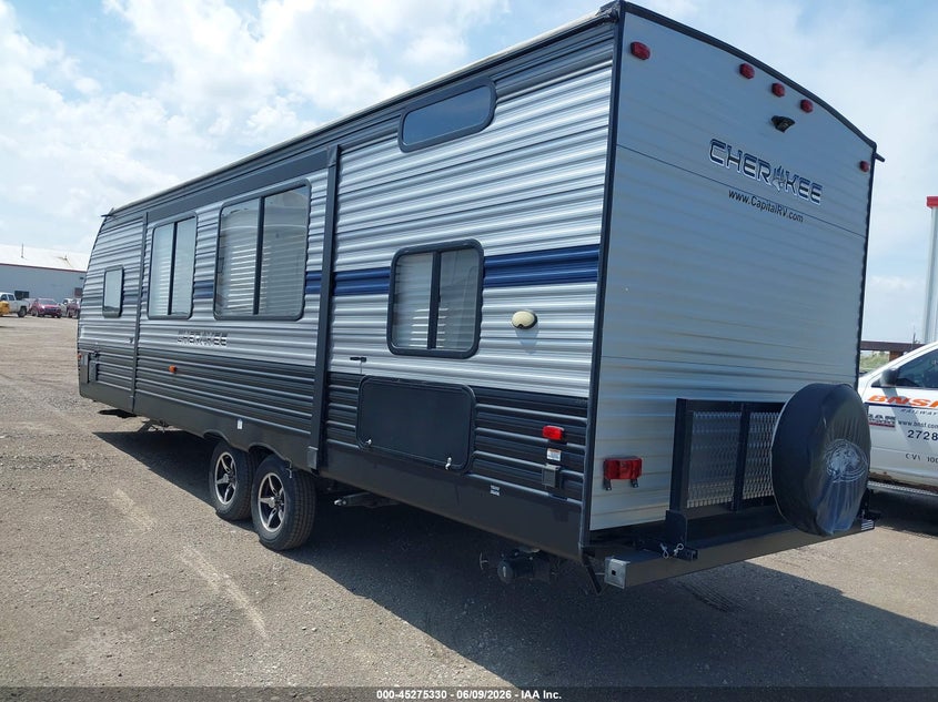 2020 Forest river Cherokee VIN 4X4TCKC26LX142338 IAAI salvage auction — HAIL, Clear (North Dakota), sold $3,650 on 2026-07-23 (photo 3)