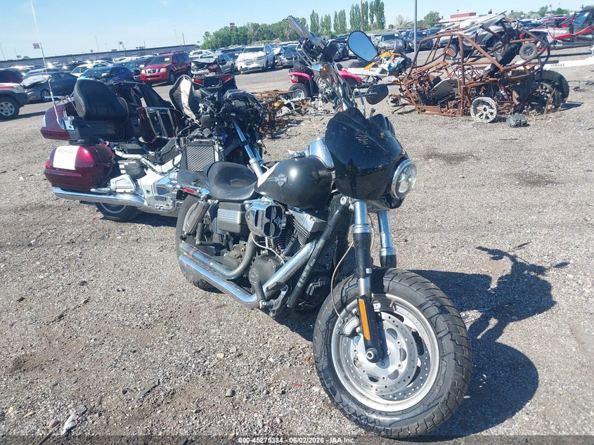 2013 Harley-davidson Fat bob VIN 1HD1GYM17DC333803 IAAI salvage auction — SIDE, Salvage Title, sold $475 on 2026-09-08 (photo 1)