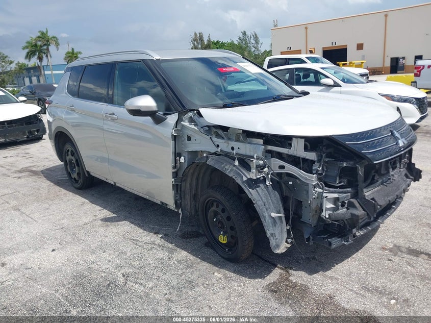 2022 Mitsubishi Outlander VIN JA4J3VA81NZ061044 IAAI salvage auction — STRIPPED, Clear (Texas), sold $5,900 on 2026-07-09 (photo 1)