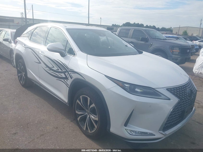2022 Lexus Rx VIN 2T2HZMAA3NC222788 IAAI salvage auction — LEFT SIDE, Salvage Title, sold $21,750 on 2026-07-29 (photo 1)