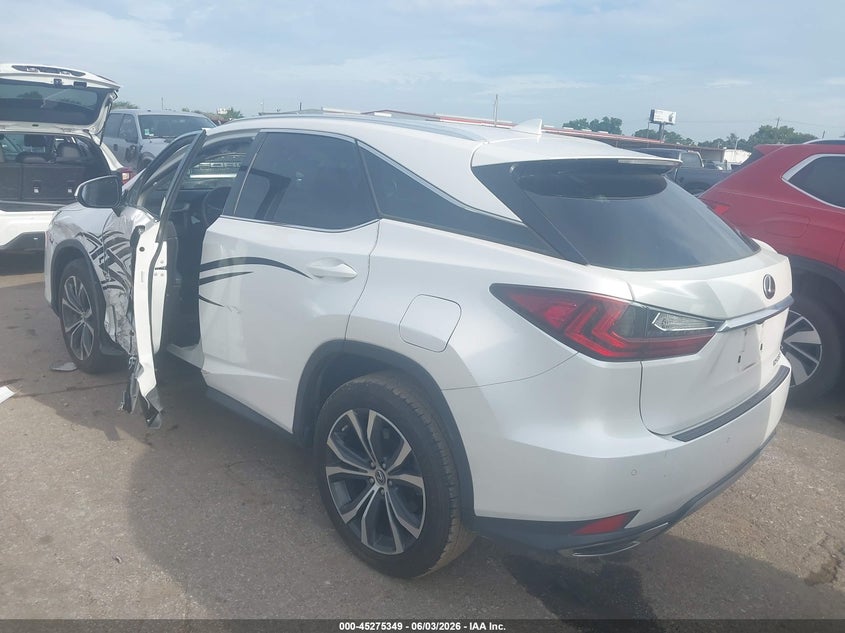 2022 Lexus Rx VIN 2T2HZMAA3NC222788 IAAI salvage auction — LEFT SIDE, Salvage Title, sold $21,750 on 2026-07-29 (photo 3)