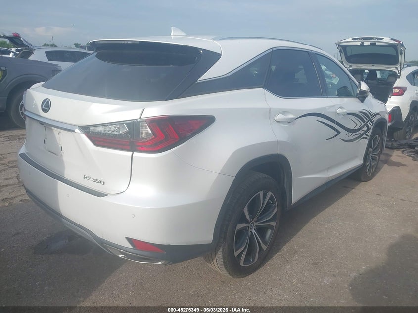 2022 Lexus Rx VIN 2T2HZMAA3NC222788 IAAI salvage auction — LEFT SIDE, Salvage Title, sold $21,750 on 2026-07-29 (photo 4)