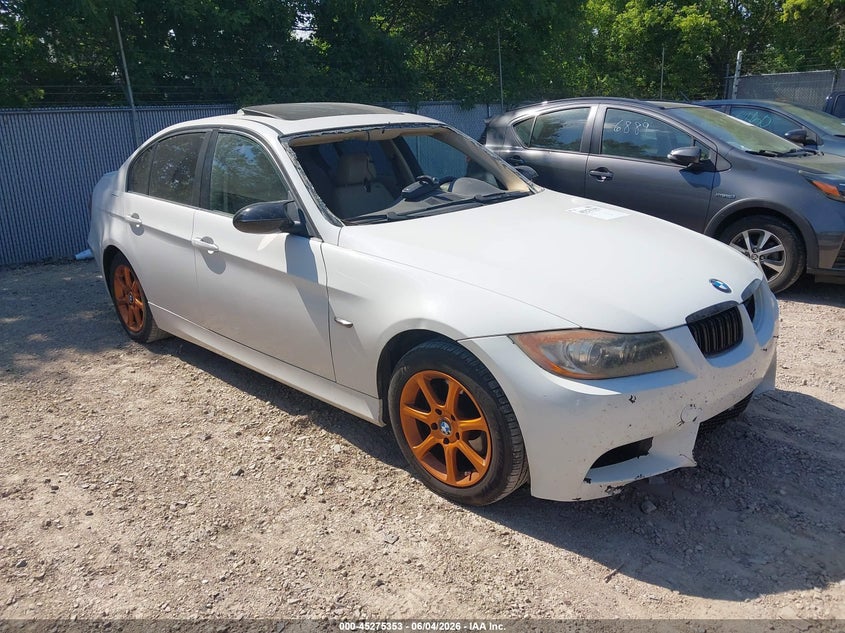 2008 BMW 3er VIN WBAVA33538K054370 IAAI salvage auction — FRONT END, Salvage (Iowa), sold $175 on 2026-07-22 (photo 1)