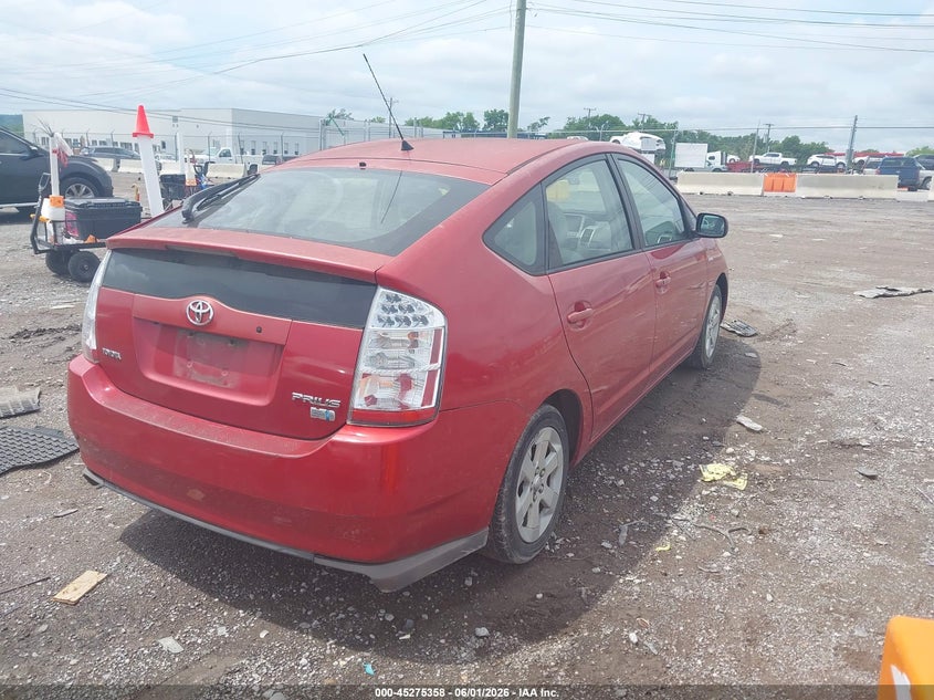 2009 Toyota Prius VIN JTDKB20UX93504603 IAAI salvage auction — NORMAL WEAR, Clear (Tennessee), sold $325 on 2026-07-16 (photo 4)