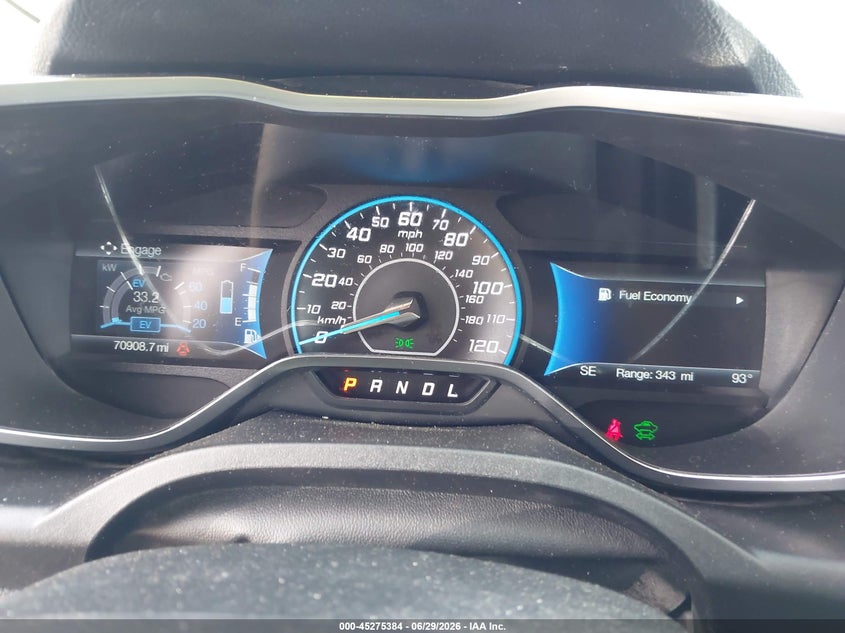 2017 Ford C-max VIN 1FADP5AU4HL115616 IAAI salvage auction — FRONT END, SF97 (Kansas), sold $8,275 on 2026-08-06 (photo 7)
