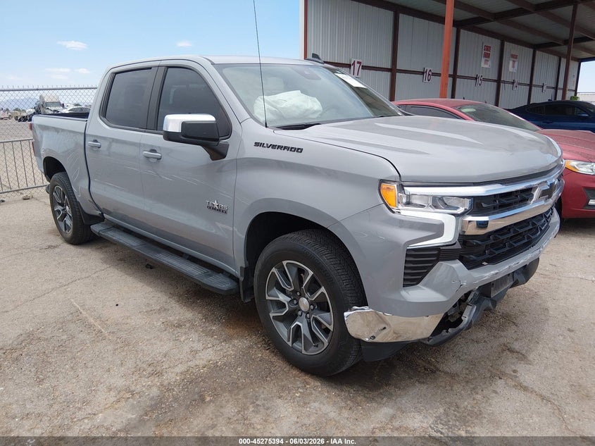 2024 Chevrolet Silverado VIN 2GCPACED3R1189320 IAAI salvage auction — FRONT & REAR, Salvage Title, sold $14,800 on 2026-07-31 (photo 1)