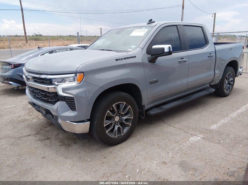 2024 Chevrolet Silverado VIN 2GCPACED3R1189320 IAAI salvage auction — FRONT & REAR, Salvage Title, sold $14,800 on 2026-07-31 (photo 2)