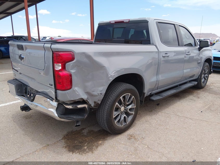 2024 Chevrolet Silverado VIN 2GCPACED3R1189320 IAAI salvage auction — FRONT & REAR, Salvage Title, sold $14,800 on 2026-07-31 (photo 4)