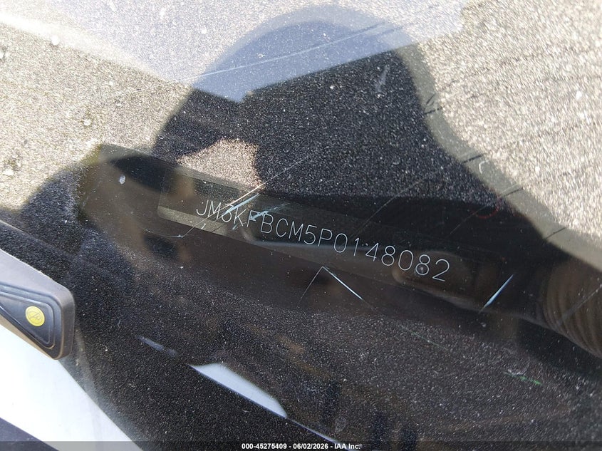 2023 Mazda Cx-5 VIN JM3KFBCM5P0148082 IAAI salvage auction — RIGHT FRONT, Salvage Title, sold $3,950 on 2026-07-26 (photo 9)