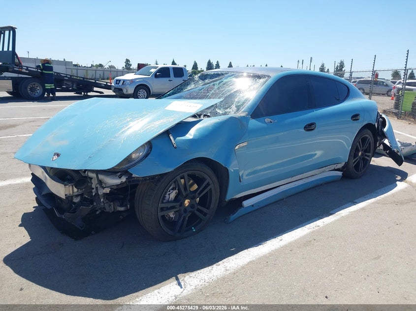 2013 Porsche Panamera VIN WP0AB2A78DL060957 IAAI salvage auction — ALL OVER, Salvage Title, sold $1,000 on 2026-07-09 (photo 2)
