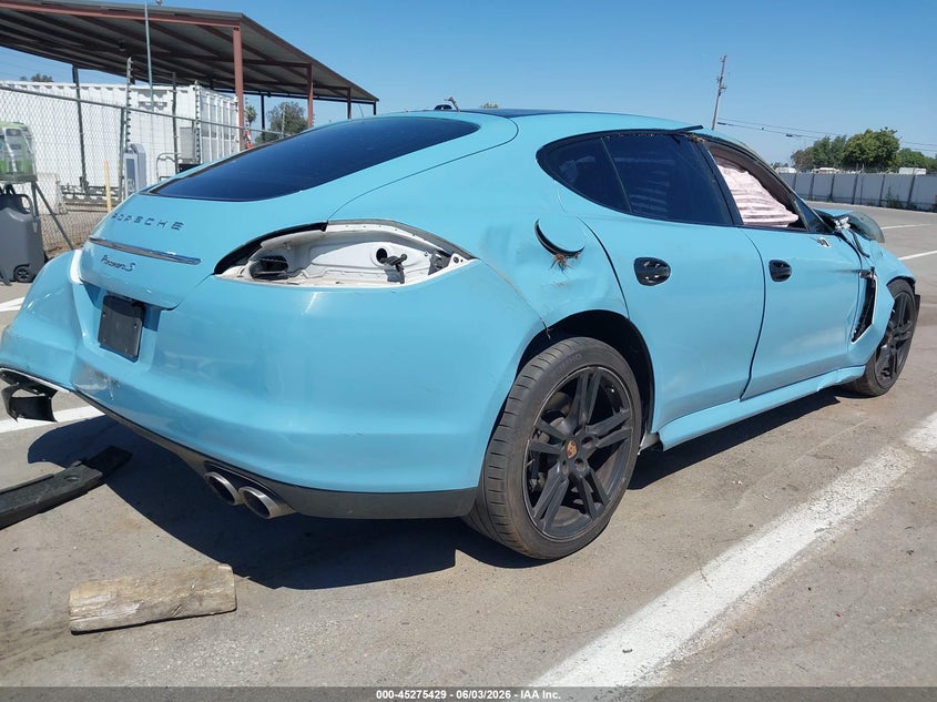 2013 Porsche Panamera VIN WP0AB2A78DL060957 IAAI salvage auction — ALL OVER, Salvage Title, sold $1,000 on 2026-07-09 (photo 4)