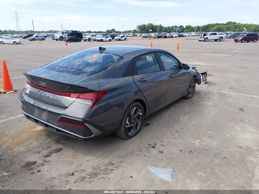 2025 Hyundai Elantra VIN KMHLM4DG1SU051370 IAAI salvage auction — FRONT END, Salvage Title, sold $4,800 on 2026-07-20 (photo 4)
