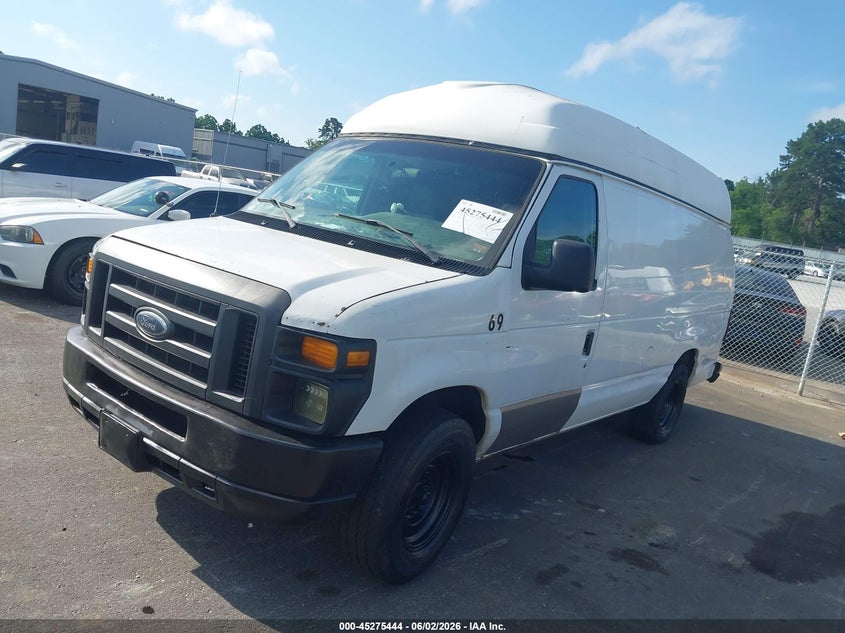 2009 Ford E 250 VIN 1FTNS24W49DA93721 IAAI salvage auction — FRONT END, Repossession Paperwork (Georgia), sold $900 on 2026-07-08 (photo 2)