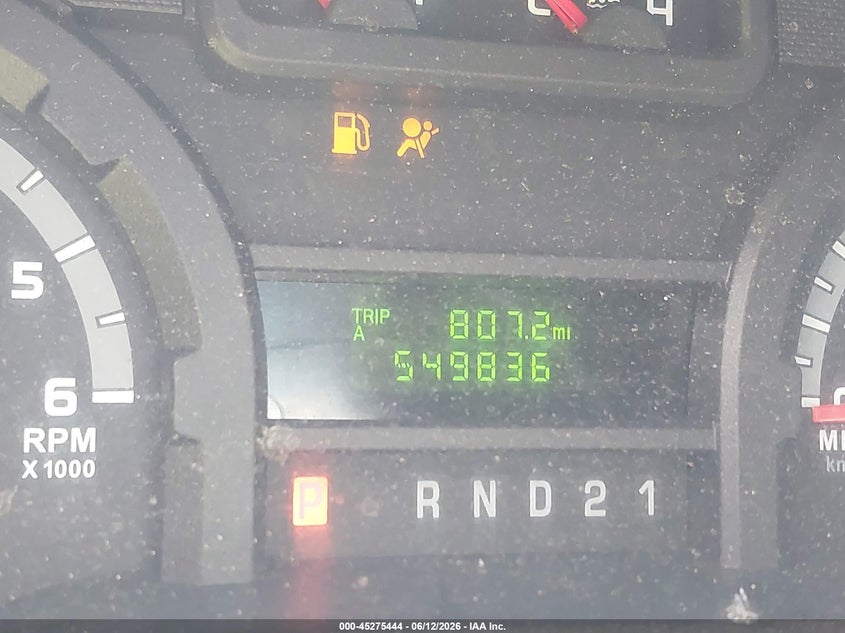 2009 Ford E 250 VIN 1FTNS24W49DA93721 IAAI salvage auction — FRONT END, Repossession Paperwork (Georgia), sold $900 on 2026-07-08 (photo 7)