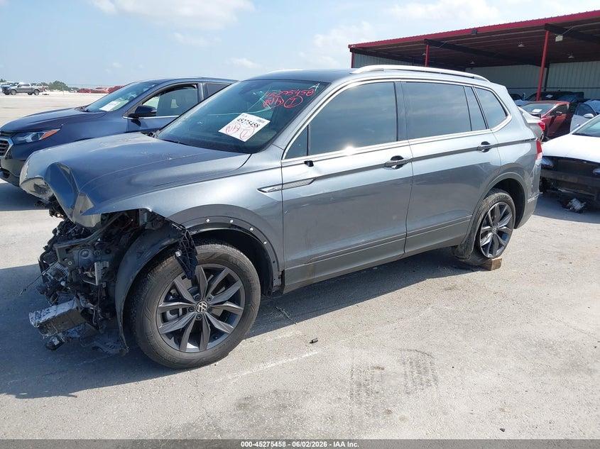 2024 Volkswagen Tiguan VIN 3VVNB7AX8RM016432 IAAI salvage auction — FRONT END, Salvage Title, sold $1,550 on 2026-08-27 (photo 2)