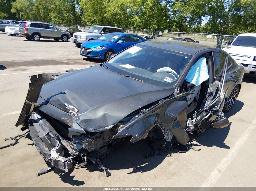 2019 Volvo S60 VIN 7JRA22TK8KG007393 IAAI salvage auction — FRONT END, Salvage Title, sold $750 on 2026-07-27 (photo 2)