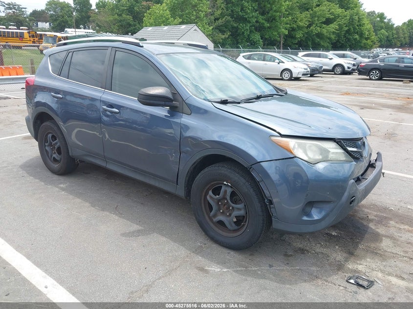 2014 Toyota Rav 4 VIN JTMZFREV6ED035348 IAAI salvage auction — FRONT & REAR, Salvage (North Carolina), sold $3,925 on 2026-07-30 (photo 1)