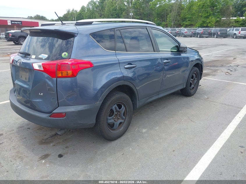 2014 Toyota Rav 4 VIN JTMZFREV6ED035348 IAAI salvage auction — FRONT & REAR, Salvage (North Carolina), sold $3,925 on 2026-07-30 (photo 4)
