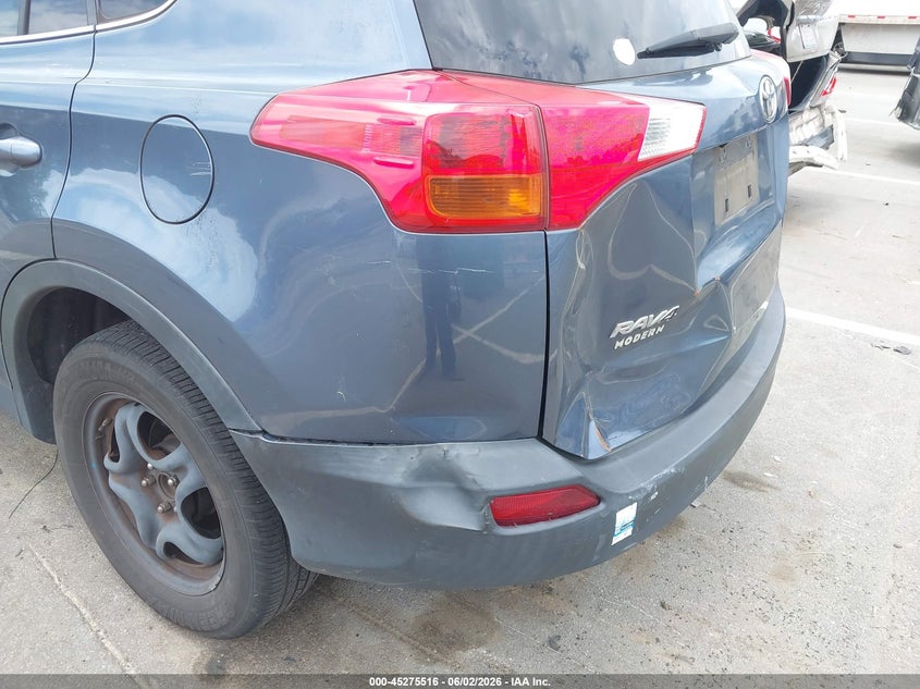 2014 Toyota Rav 4 VIN JTMZFREV6ED035348 IAAI salvage auction — FRONT & REAR, Salvage (North Carolina), sold $3,925 on 2026-07-30 (photo 6)