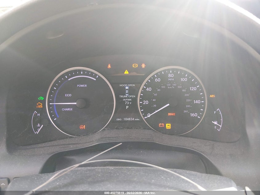 2014 Lexus ES VIN JTHBW1GG2E2059318 IAAI salvage auction — REAR END, Salvage (West Virginia), sold $4,650 on 2026-07-24 (photo 7)
