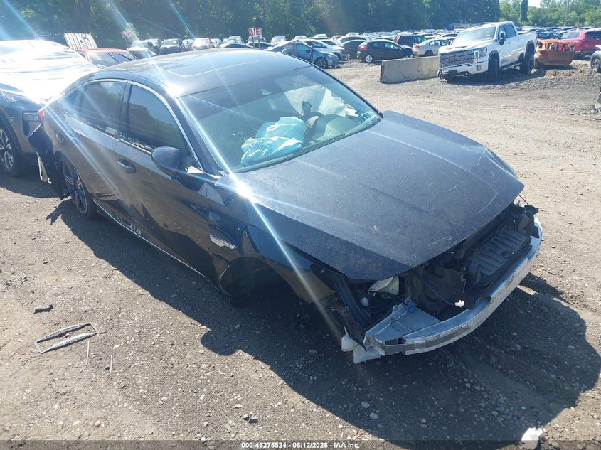 2018 Honda Accord VIN 1HGCV2F52JA027307 IAAI salvage auction — FRONT END, Salvage Title, sold $25 on 2026-08-19 (photo 1)