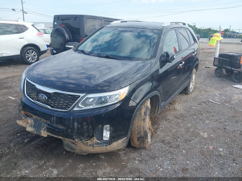2014 Kia Sorento VIN 5XYKTCA61EG539670 IAAI salvage auction — FRONT END, Clear (Tennessee), sold $1,350 on 2026-07-30 (photo 2)