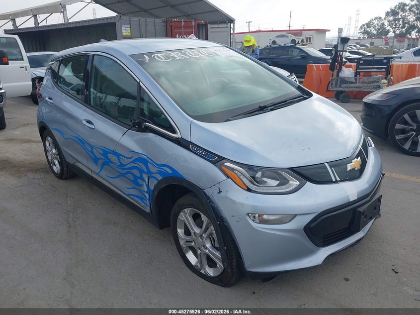2017 Chevrolet Bolt euv VIN 1G1FW6S09H4185722 IAAI salvage auction — SIDE, Salvage Title, sold $3,550 on 2026-08-01 (photo 1)