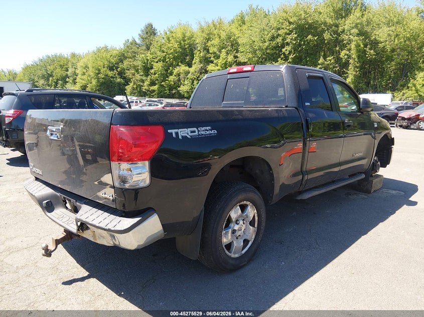 2007 Toyota Tundra VIN 5TBBT54197S452609 IAAI salvage auction — RIGHT FRONT, Salvage (Connecticut), sold $2,350 on 2026-07-13 (photo 4)