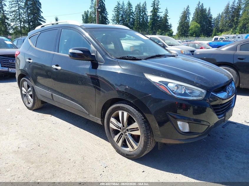 2015 Hyundai Tucson VIN KM8JUCAG3FU113718 IAAI salvage auction — UNDERCARRIAGE, Salvage Title, sold $1,050 on 2026-07-16 (photo 1)