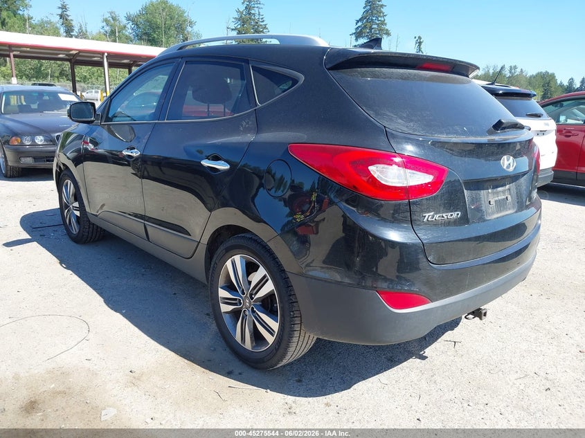 2015 Hyundai Tucson VIN KM8JUCAG3FU113718 IAAI salvage auction — UNDERCARRIAGE, Salvage Title, sold $1,050 on 2026-07-16 (photo 3)