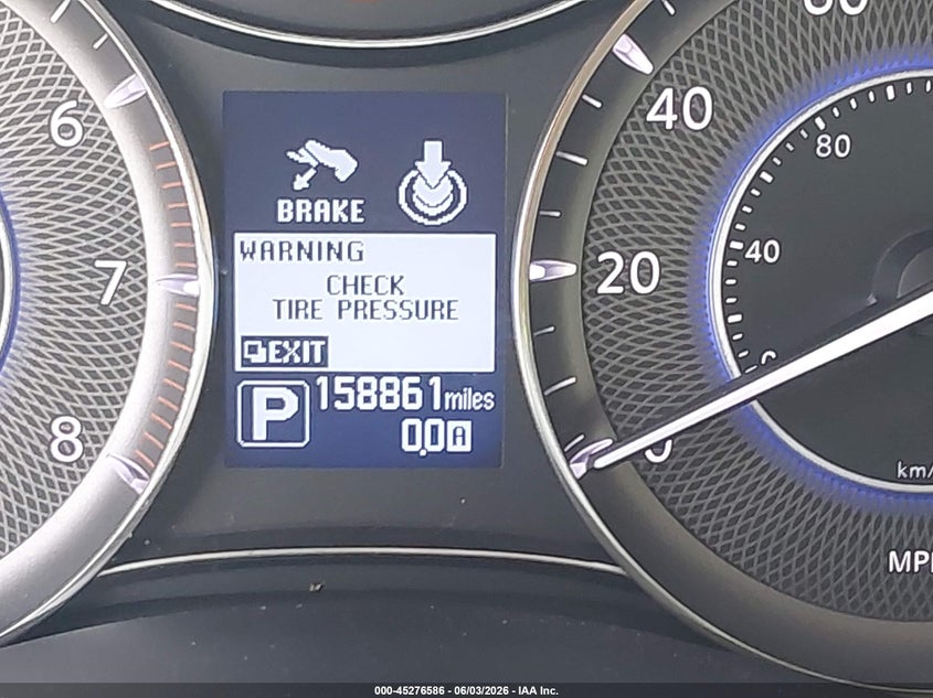 2014 Infiniti Qx80 VIN JN8AZ2NE3E9063384 IAAI salvage auction — NORMAL WEAR, Original (Texas), sold $1,325 on 2026-07-10 (photo 7)