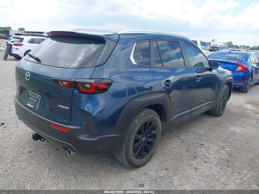 2025 Mazda Cx-50 VIN 7MMVABAM6SN345684 IAAI salvage auction — HAIL, Salvage Title, sold $1,550 on 2026-07-28 (photo 4)