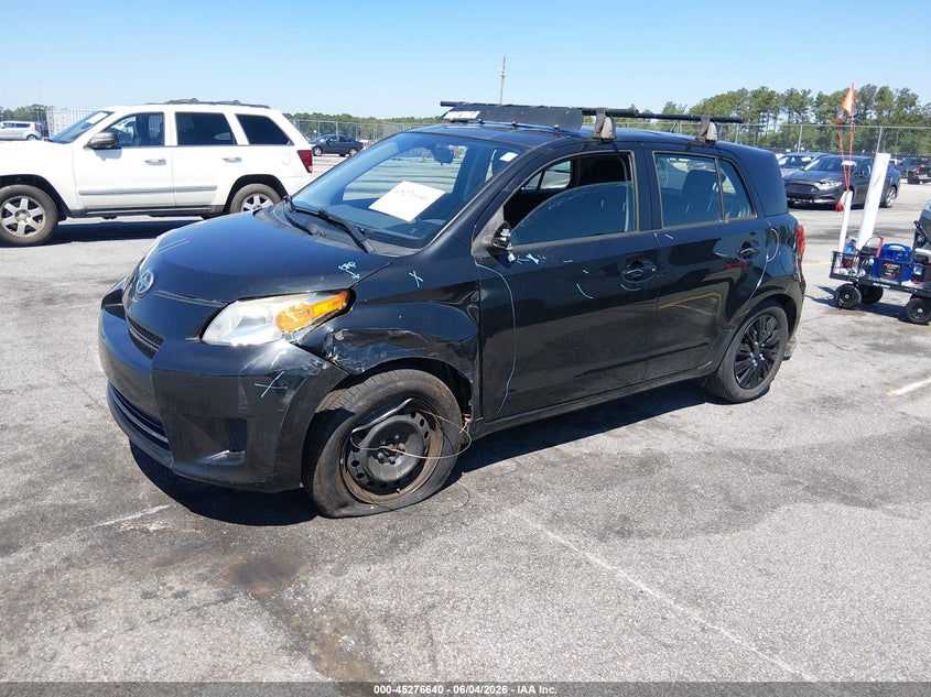 2010 Scion Xd VIN JTKKU4B40AJ052060 IAAI salvage auction — LEFT FRONT, Salvage (South Carolina), sold $900 on 2026-07-08 (photo 2)
